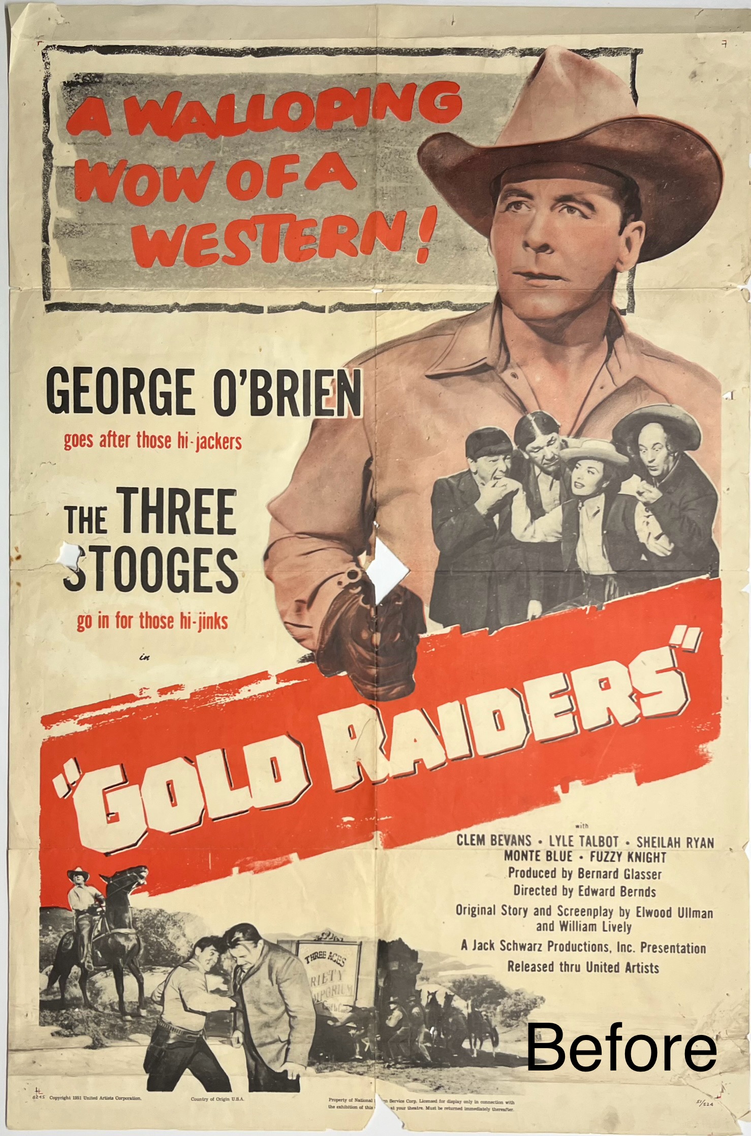 Gold Raiders Before